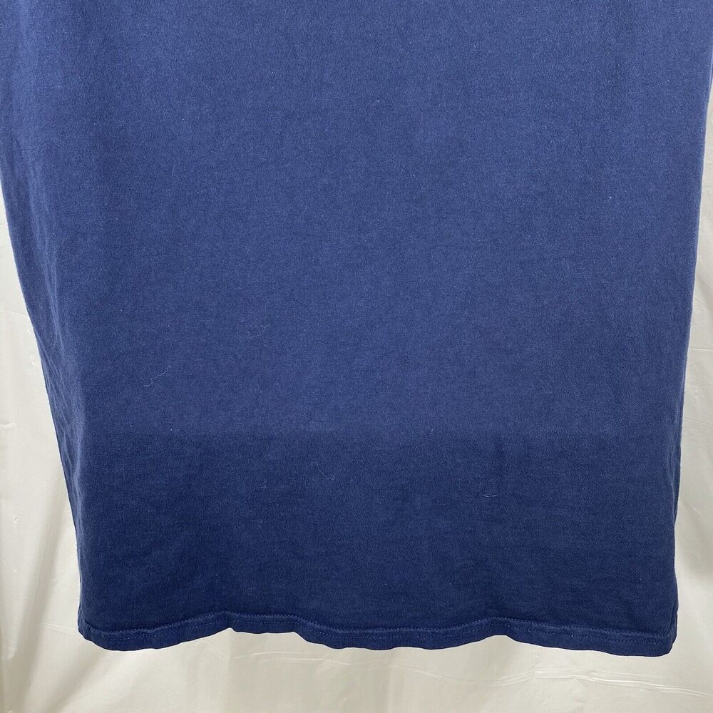 Disney Frozen II Men's Large Olaf The Snowman Chillin Navy Blue Graphic T Shirt - Picture 8 of 9
